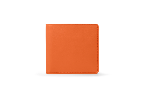tandard-wallet-srfid-orange-smooth-leather wallet